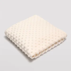 Manta bebe topitos "Beige"