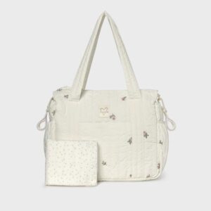 Bolso de maternidad Mayoral con estampado floral 9