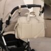 Bolso maternal y carro color beige 2 Bolso maternal y carro color beige 2