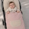 Saco Silla Bebé rosa nude Mayoral 2 Saco Silla Bebé rosa nude Mayoral 2