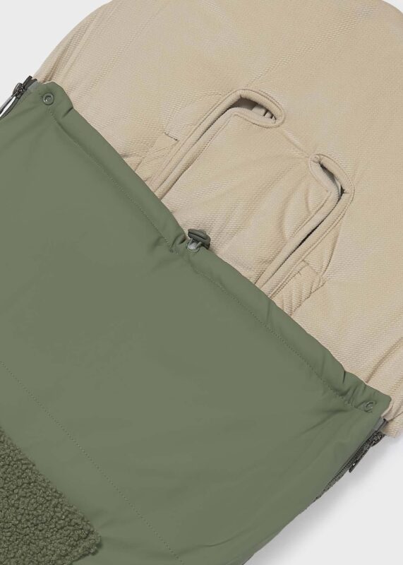 918828-2 Saco Silla Bebé Verde y Beige Mayoral 5