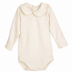 Body cuello bebe color crudo modelo lugo Calamaro