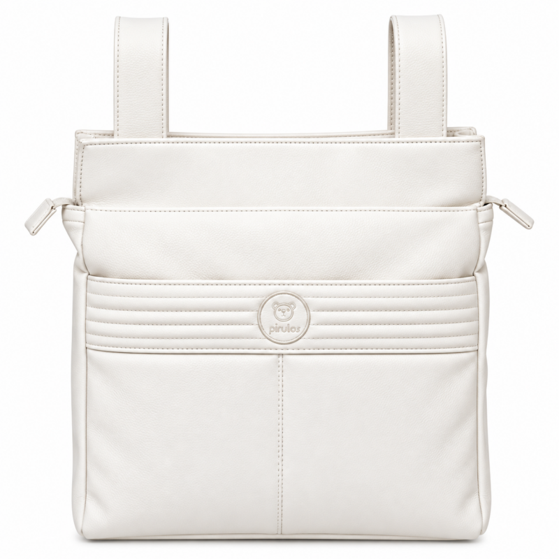 Bolso organizador para bebé en color blanco 2