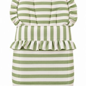 Pack saco y bolso para silla de paseo – Rayas verde y beige 4 Pack saco y bolso para silla de paseo – Rayas verde y beige 7