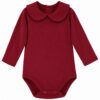 Body Bebé Calamaro Baby Lugo Elas de Algodón Color Granate 1 Body Bebé Calamaro Baby Lugo Elas de Algodón Color Granate 1