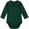 Body Bebé Calamaro Baby Lugo Elas de Algodón Color Verde Botella 1 Body Bebé Calamaro Baby Lugo Elas de Algodón Color Verde Botella 1