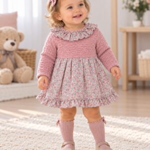 Vestido Juliana "Punto-Floral"