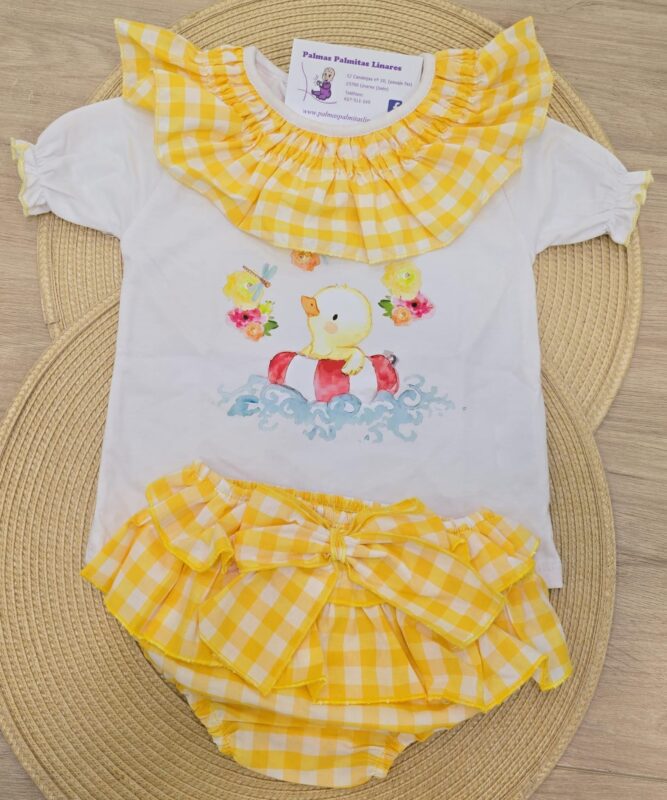 WhatsApp Image 2025-03-11 at 18.45.57 (1) Conjunto 2 piezas Patito. Camiseta + Ranita 3