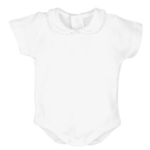 Body cuello bebé blanco. Calamaro