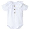 Body blanco cuello baberola. 2 Body blanco cuello baberola. 2