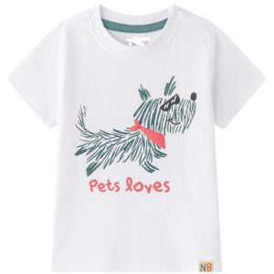 Camiseta Estampada Pets Lover.