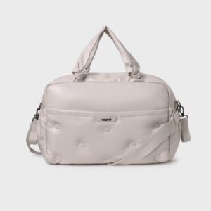 Bolso Mayoral maternidad acolchado bebé. Hielo