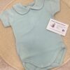 Body cuello bebe verde 2