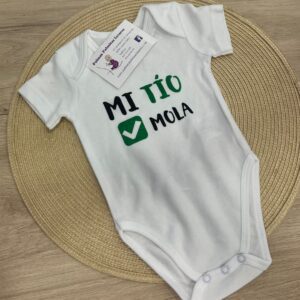 Body de Bebé “Mi tío mola”