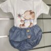 Conjunto 2 piezas Camiseta + Pololo. "Ranita" 1 Conjunto 2 piezas Camiseta + Pololo. "Ranita" 1