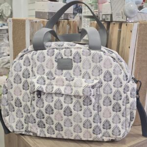 Bolso Mayoral mediano maternidad estampado "Gris"