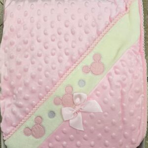 Manta burbujas "Rosa Minnie"