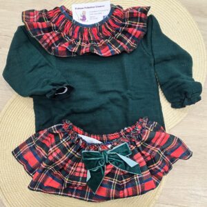 Conjunto 2 piezas niña. "Navideño"