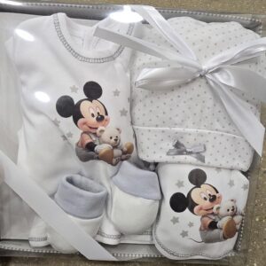 Pack nacimiento Mickey "Gris"
