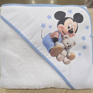 Capa de baño Mickey "Azul"