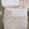 Saco de silla + bolso a juego "Flores" 2