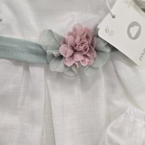 Vestido con cubrepañal Mayoral "Florecita" 7