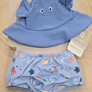 Bañador y gorrito Mayoral 40upf "Pececitos"