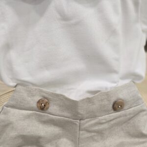 Conjunto 2 piezas Camisa + Pantalón "Beige" 7