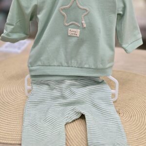 Conjunto 2 piezas Mayoral Sudadera+Polaina "Verde"
