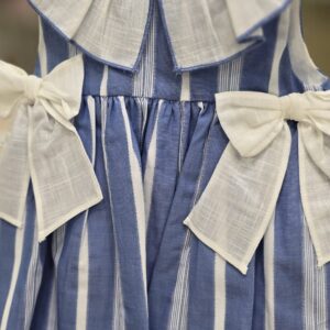 Vestido a rayas "Azul/Blanco" 7