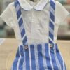 Peto + Camiseta "Azul/Blanco" 1