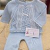 Conjunto de hilo 3 piezas "Celeste"