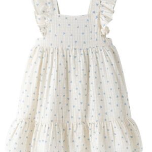 Vestido para niña "Corazones"