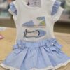 Conjunto Camiseta + Falda "Denim" 1