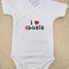 Body manga corta cruzado I LOVE ABUELA 1 Body manga corta cruzado I LOVE ABUELA 1