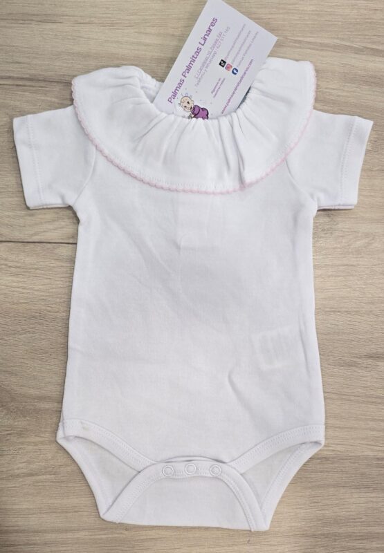 WhatsApp Image 2026-04-15 at 10.18.41 Body manga corta con cuello "Rosa" 3