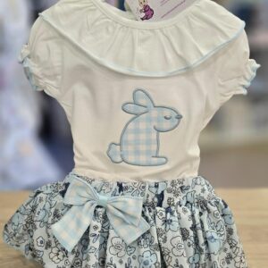 Conjunto 2 piezas "Conejito-Azul"