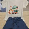 Conjunto 2 piezas Camiseta + Pantalón "Excava-Rex" 2