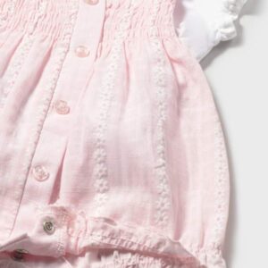 Conjunto peto y camiseta Mayoral "Florecitas rosita" 9