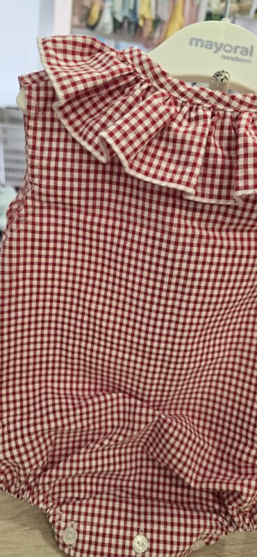 WhatsApp Image 2026-05-11 at 18.56.30 (1) Pelele cuello volante "Vichy Rojo" 5
