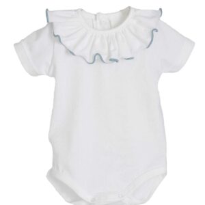 Body cuello volante "Verde agua"