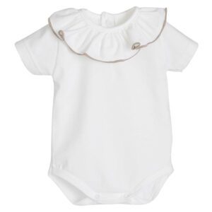 Body cuello volante "Beige"