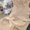 Conjunto Blusa + Pantalón "Flores-Rosa empolvado" 2