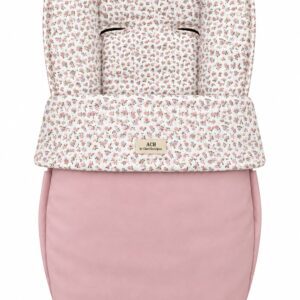 🌸 Saco de bebé floral con polipiel rosa empolvado ACH by Chary Rodriguez 4 🌸 Saco de bebé floral con polipiel rosa empolvado ACH by Chary Rodriguez 8