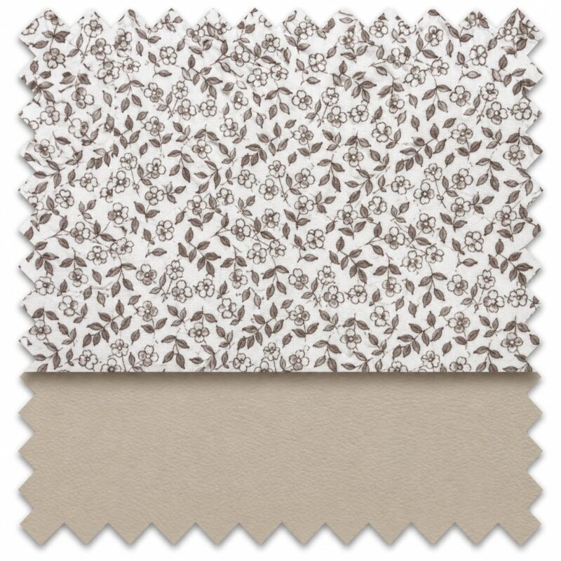 WhatsApp Image 2026-09-10 at 20.03.07 (2) Saco de bebé floral en tonos taupe con polipiel beige ACH by Chary Rodriguez 4