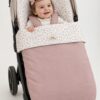 Saco para Carrito de Bebé Rosa Empolvado y Floral | ACH by Chari Rodríguez 1 Saco para Carrito de Bebé Rosa Empolvado y Floral | ACH by Chari Rodríguez 1