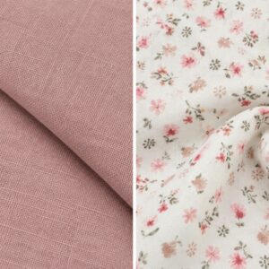 Saco para Carrito de Bebé Rosa Empolvado y Floral | ACH by Chari Rodríguez 8