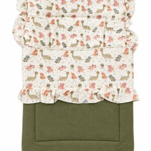 Saco Universal para Silla de Bebé + Bolso a Juego | Hecho a Mano | Dinosaurios 5 Saco Universal para Silla de Bebé + Bolso a Juego | Hecho a Mano | Dinosaurios 9