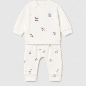 Conjunto de Bebé Niño Mayoral Crudo con Sudadera y Pantalón Estampado de Juguetes 5 Conjunto de Bebé Niño Mayoral Crudo con Sudadera y Pantalón Estampado de Juguetes 10