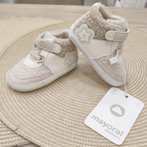 Zapatillas Peluche color crudo